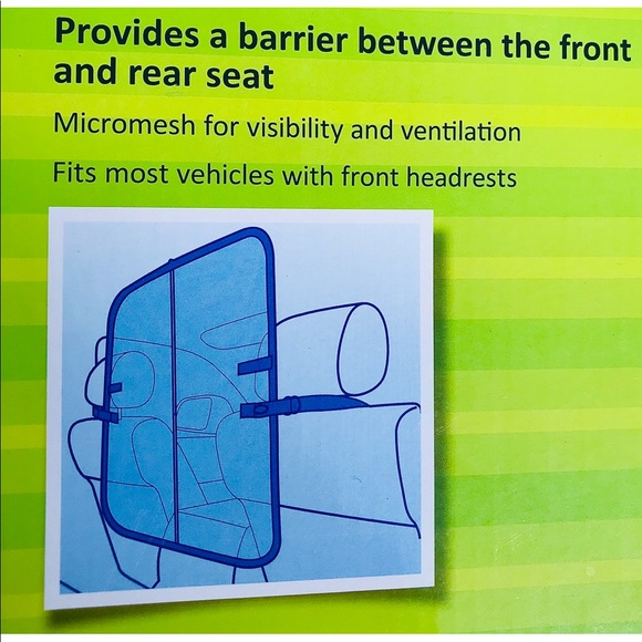 New! NWT Top Paw Car Seat Micromesh Barrier - Picture 6 of 6